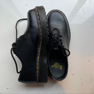 Dr. Martens 1461 Smooth Leather Platform Shoes